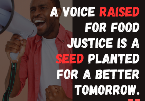 food justice voice